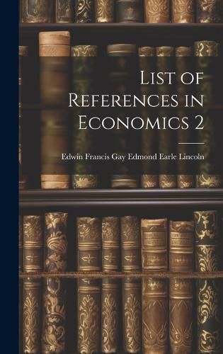 Cover image for List of References in Economics 2