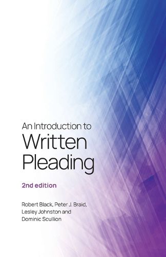 Cover image for An Introduction to Written Pleading