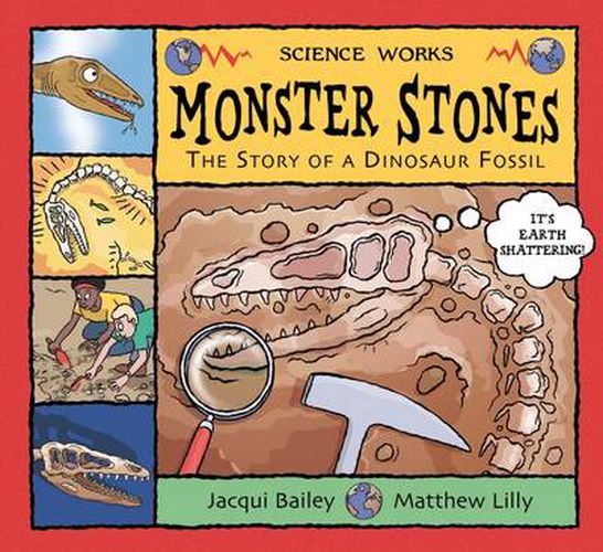 Cover image for Monster Stones: The Story of a Dinosaur Fossil