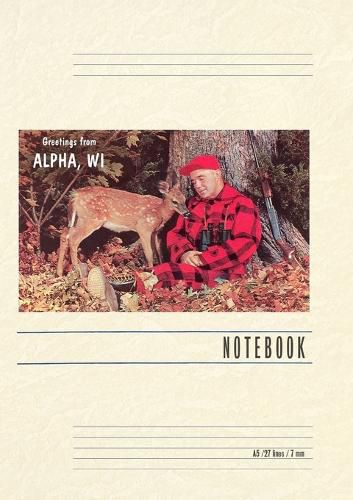 Cover image for Vintage Lined Notebook Greetings from Alpha