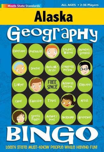 Cover image for Alaska Geography Bingo Game