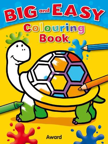 Big & Easy Colouring Books: Tortoise