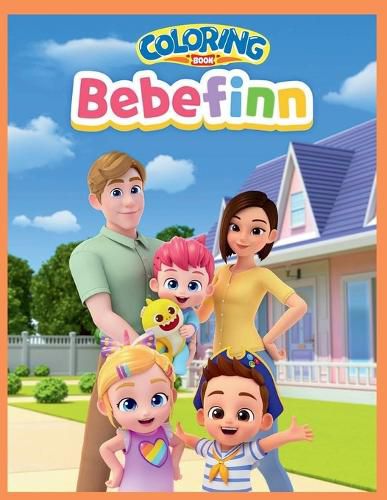 Cover image for Bebefinn coloring book for kids