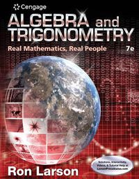 Cover image for Bundle: Algebra and Trigonometry: Real Mathematics, Real People, 7th + Student Solutions Manual