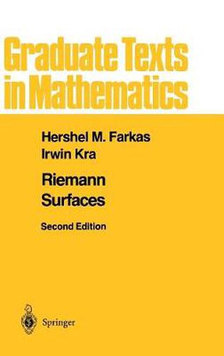 Cover image for Riemann Surfaces