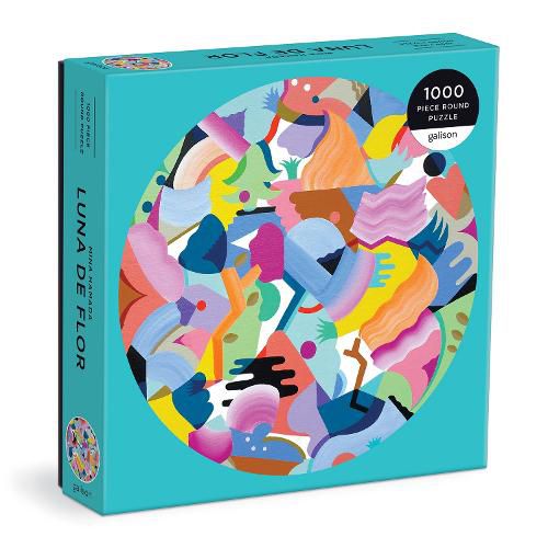 Cover image for Mina Hamada Luna de Flor 1000 Piece Round Puzzle