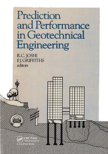 Cover image for Prediction and Performance in Geotechnical Engineering: Proceedings of an international symposium, Calgary, 17-19 June 1987