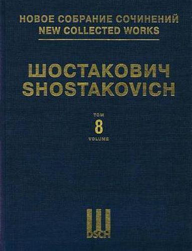 Cover image for Symphony No. 8, Op. 65: New Collected Works of Dmitri Shostakovich
