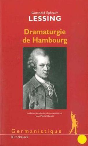 Cover image for Dramaturgie de Hambourg