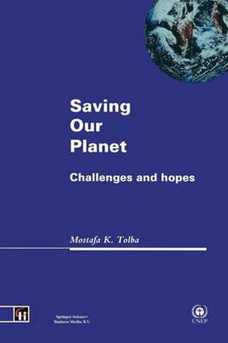 Cover image for Saving Our Planet: Challenges and hopes