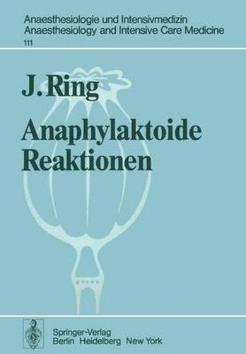 Cover image for Anaphylaktoide Reaktionen: Nach Infusion Nateurlicher Und Keunstlicher Kolloide