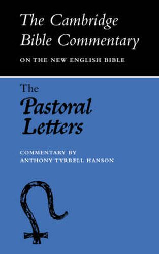 Cover image for The Pastoral Letters