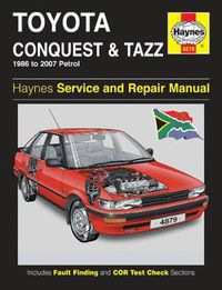 Cover image for Toyota Conquest & Tazz (86 - 07)