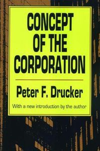 Cover image for Concept of the Corporation