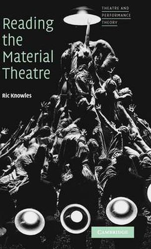 Cover image for Reading the Material Theatre