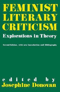 Cover image for Feminist Literary Criticism: Explorations in Theory