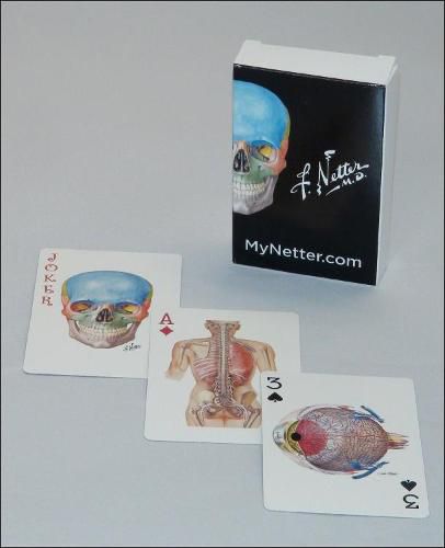 Cover image for Netter Playing Cards: Netter's Anatomy Art Card Deck (Single Pack)