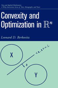 Cover image for Convexity and Optimization in R-n