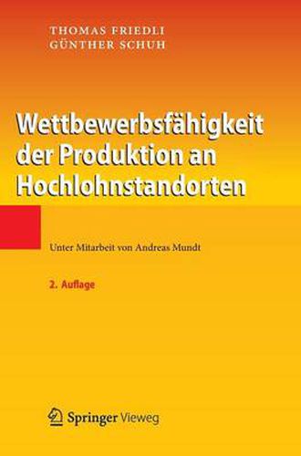 Wettbewerbsfahigkeit Der Produktion an Hochlohnstandorten