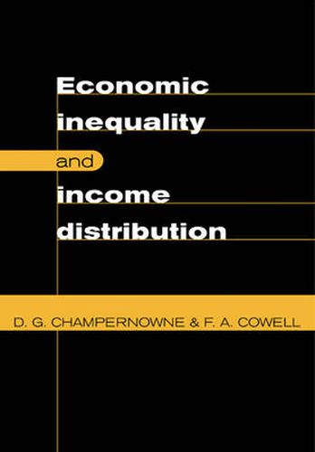 Cover image for Economic Inequality and Income Distribution