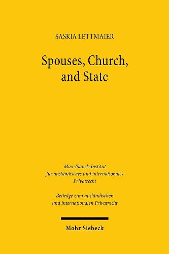 Cover image for Spouses, Church, and State