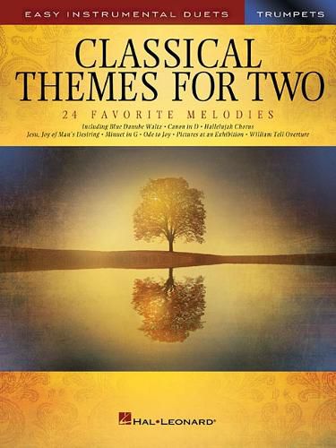 Cover image for Classical Themes for Two Trumpets: Easy Instrumental Duets
