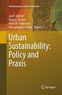 Cover image for Urban Sustainability: Policy and Praxis