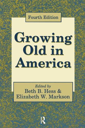 Cover image for Growing Old in America: New Perspectives on Old Age