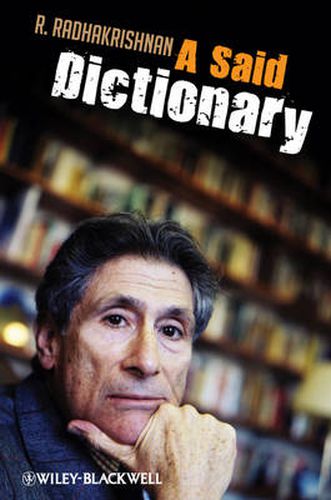 Cover image for A Said Dictionary