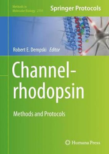 Cover image for Channelrhodopsin: Methods and Protocols