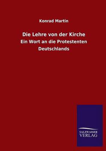 Cover image for Die Lehre von der Kirche