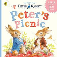 Cover image for Peter Rabbit: Peter's Picnic: A Pull-Tab and Play Book