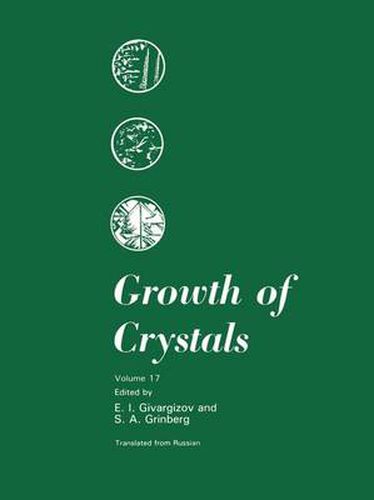 Cover image for Growth of Crystals