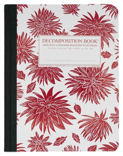 Cover image for Decomposition Notebook - Ruled - Large - Dahlias