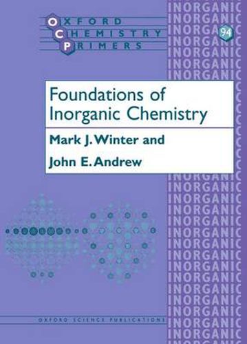 Cover image for Foundations of Inorganic Chemistry