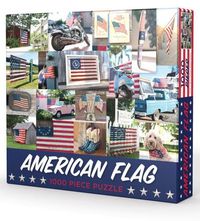 Cover image for American Flag Puzzle 1000 Piece