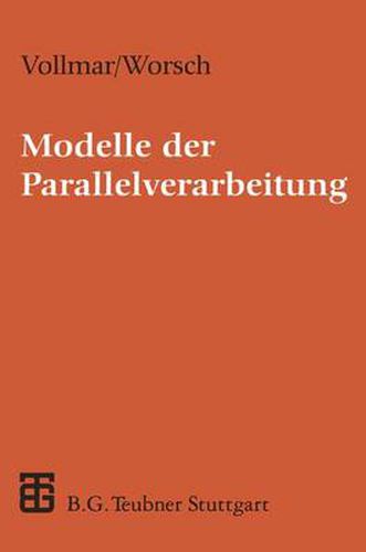 Cover image for Modelle der Parallelverarbeitung: Eine Einfuhrung