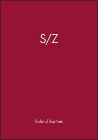Cover image for S/Z