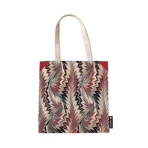 Cover image for Rubedo (Cockerell Marbled Paper) Canvas Bag