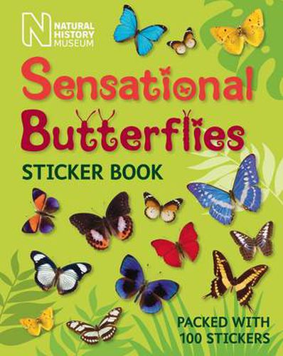 Cover image for Sensational Butterflies Sticker Book