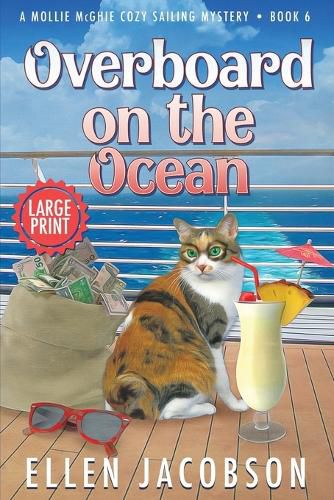 Cover image for Overboard on the Ocean: Large Print Edition