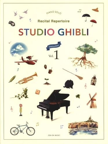 Cover image for Studio Ghibli Recital Repertoire 1 Elementary