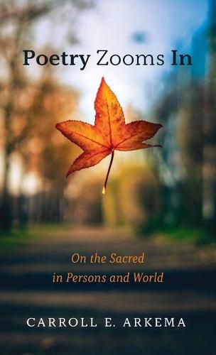 Cover image for Poetry Zooms in: On the Sacred in Persons and World