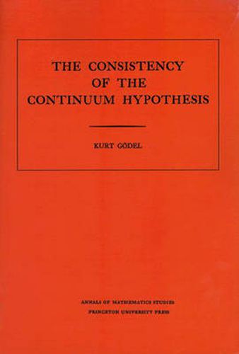 Cover image for The Consistency of the Continuum Hypothesis