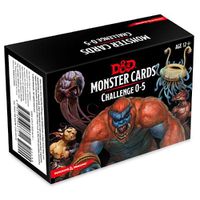 Cover image for Dungeons & Dragons Spellbook Cards: Monsters 0-5 (D&D Accessory)