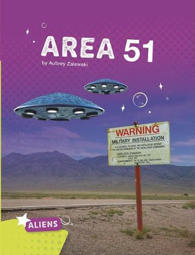 Cover image for Area 51 Alien and UFO Mysteries