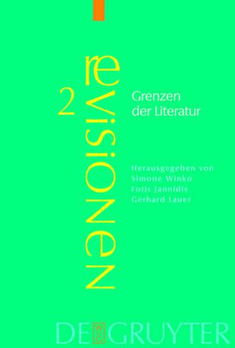 Cover image for Grenzen der Literatur: Zu Begriff und Phanomen des Literarischen