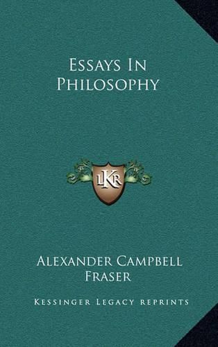 Essays in Philosophy