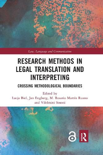 Cover image for Research Methods in Legal Translation and Interpreting: Crossing Methodological Boundaries