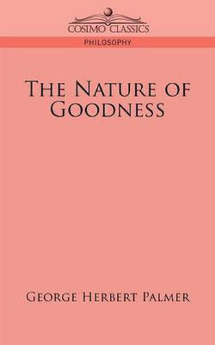 Cover image for The Nature of Goodness